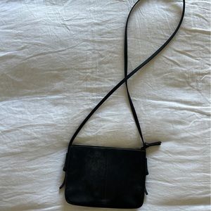 Madewell Tote Black Leather